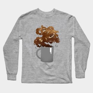 Galaxy Coffee Long Sleeve T-Shirt